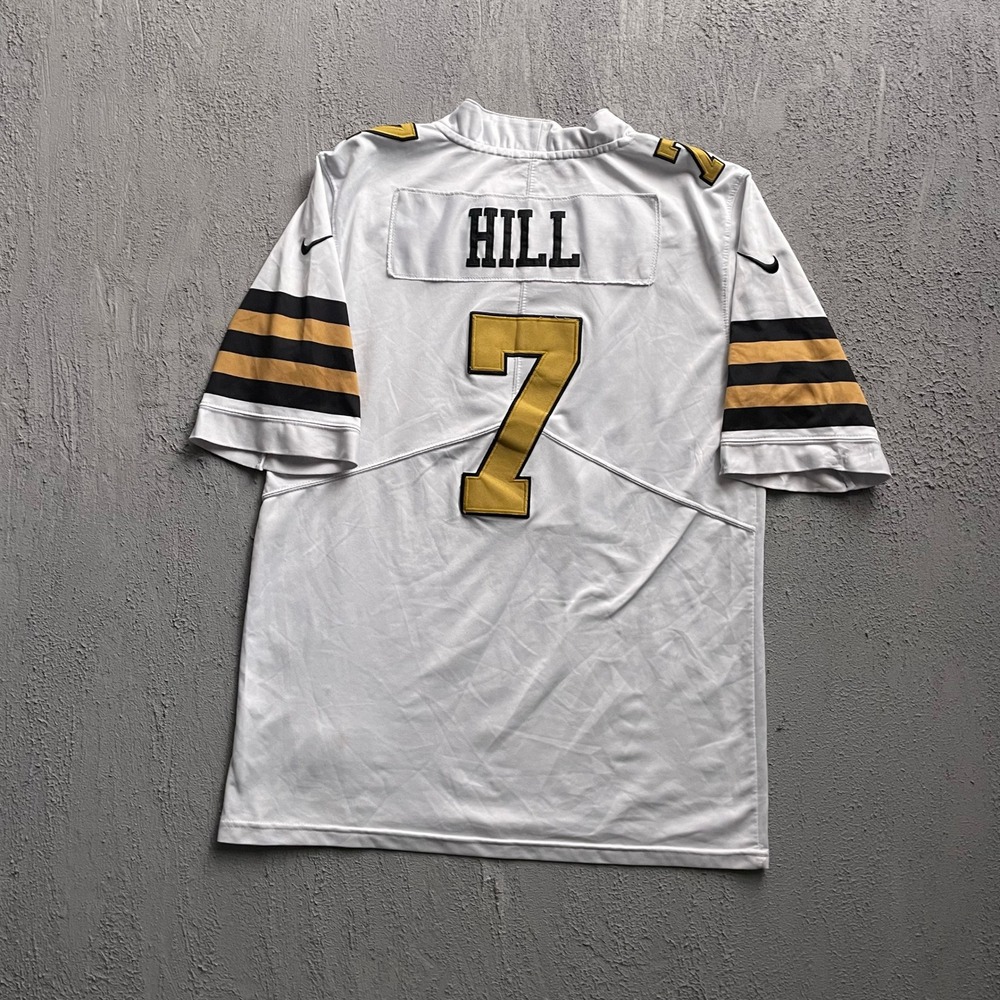 Nike Taysom Hill New Orleans Saints Jersey Mens Large White
